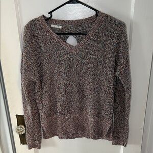 Maurices V-Neck Multicolor Sweater